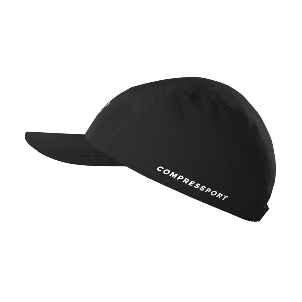 Compressport 5 Panel Cappello - Black