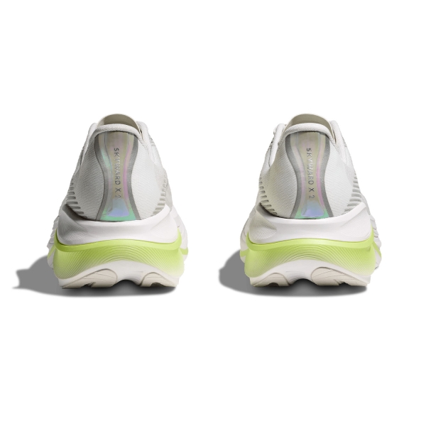 Hoka Skyward X 2 - White/Neon Yuzu