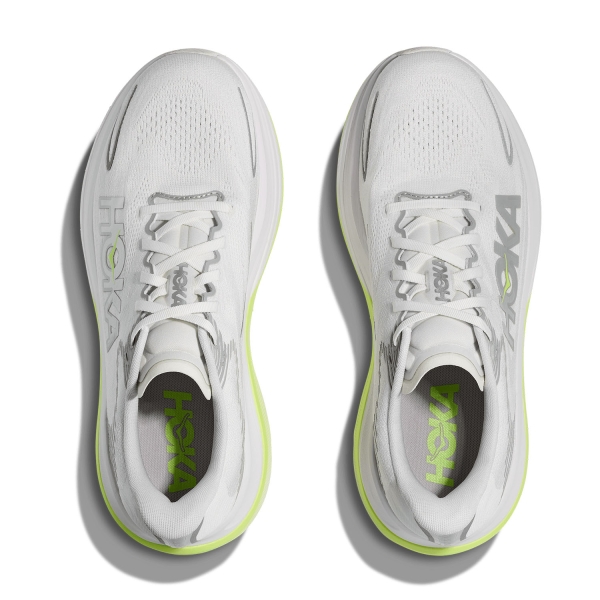 Hoka Skyward X 2 - White/Neon Yuzu