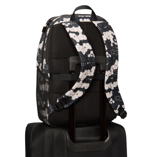 Nike Brasilia AOP Backpack - Chalk/Black/White