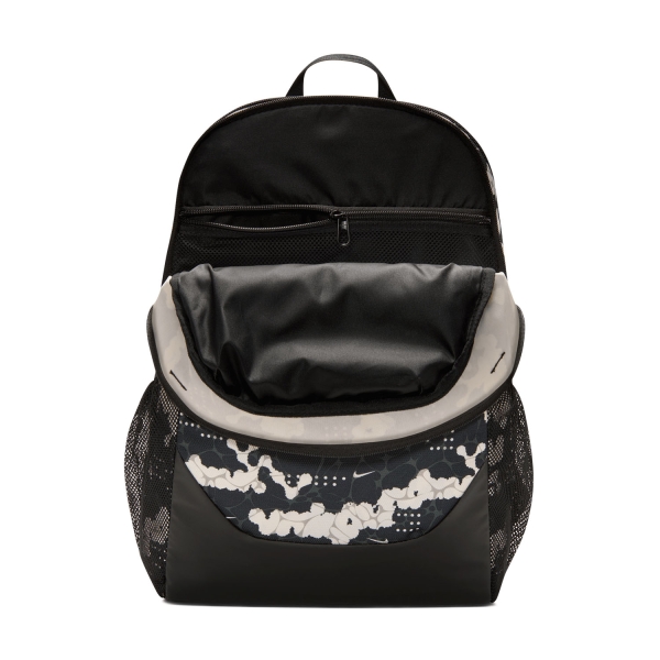Nike Brasilia AOP Backpack - Chalk/Black/White