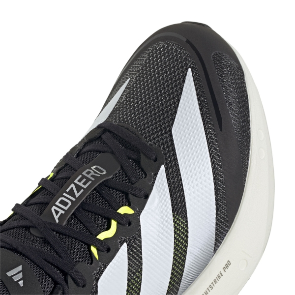 adidas ADIZERO Boston 13 - Core Black/FTWR White/Solar Yellow