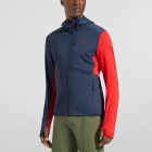 La Sportiva Chill Thermal Hoodie - Night Sky/Mountain Red