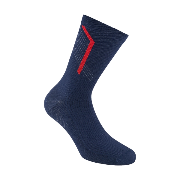 Socks La Sportiva Flow Trail Socks  Night Sky/Mountain Red ZZRS019B46R24