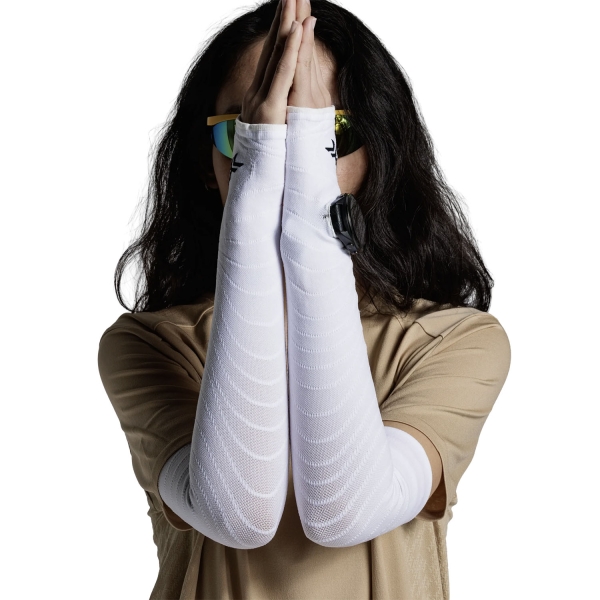X-Bionic Run Compression Sleeves - X White