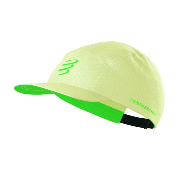 Hats & Visors Compressport 5 Panel Cap  Lime XHWU10476060