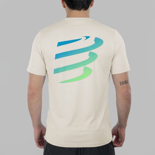 Compressport Podium Logo T-Shirt - Star White