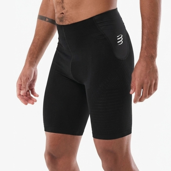  Compressport Run Under Control 8in Shorts  Black ATIM5219000