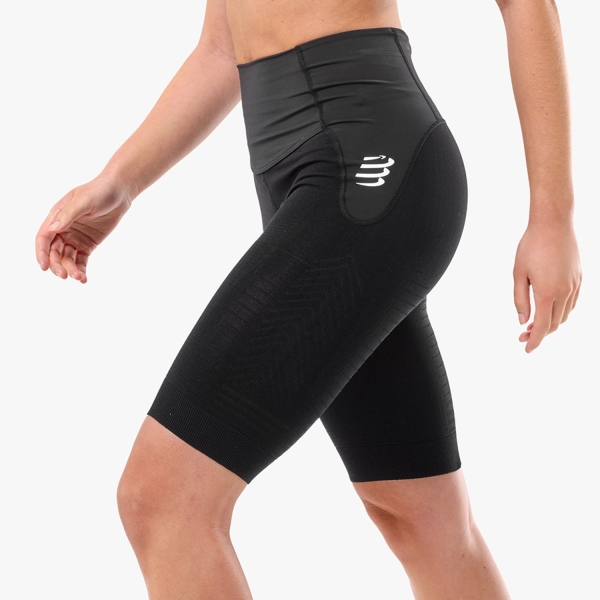  Compressport Trail Under Control 8in Shorts  Black ATIW5209000
