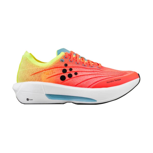Men's Performance Running Shoes Craft Nordlite Tempo  Shock/Flumino 1915501SHOFLU