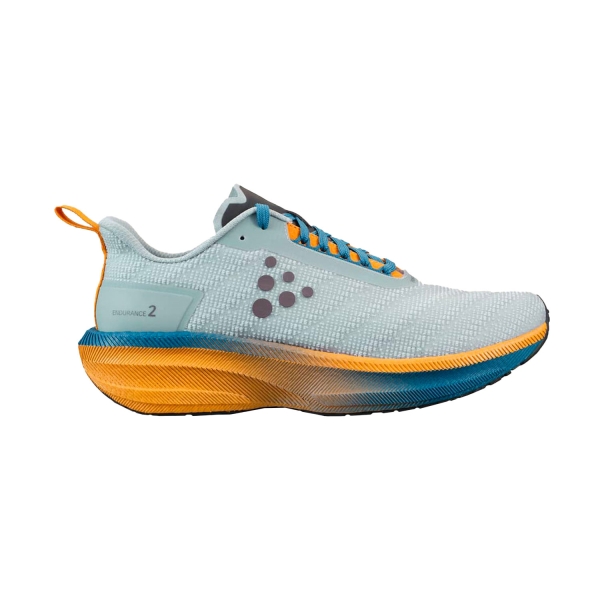 Scarpe Running Neutre Uomo Craft Pro Endurance 2  Platinum/Sour 1914832PLSOU
