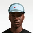 Nike Dri-FIT Fly Cap - Mineral Slate/Hydrogen Blue/Anthracite/Team Crimson