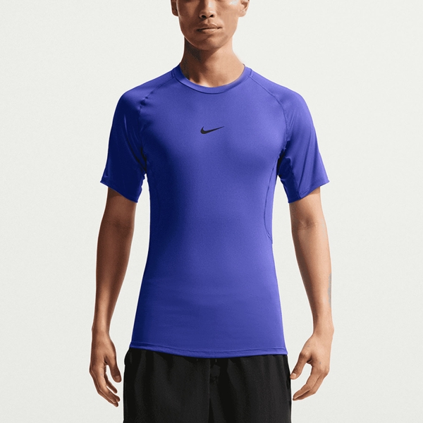 Men's T-Shirt and Tank Underwear Nike DriFIT Logo TShirt  Persian Violet/Black FB7932510