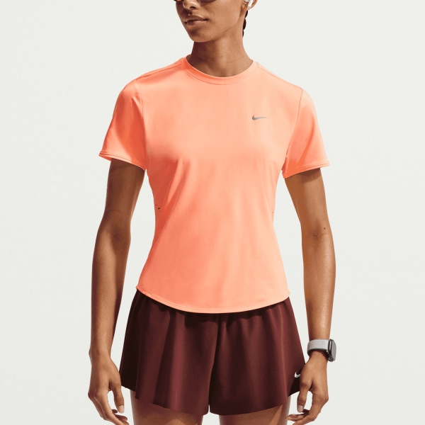 Women's Running T-Shirts Nike Swift TShirt  Orange Pulse/Reflective Silver HM9698852