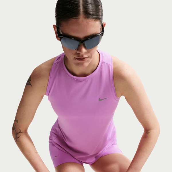 Nike Swift Tank - Light Magenta/Reflective Silver