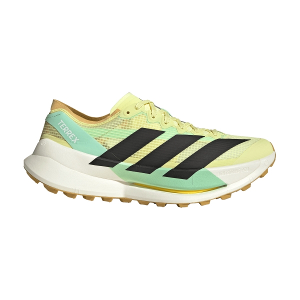 Men's Trail Running Shoes adidas Terrex Agravic Speed Ultra 2  Frozen Lemon/Core Black/Pulse Mint HQ5066
