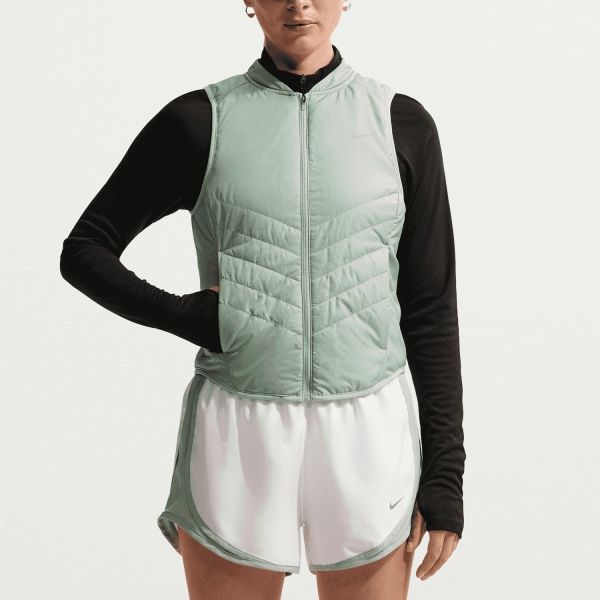 Women's Running Jacket Nike Tempo Vest  Steam/Reflective Silver IF1243006