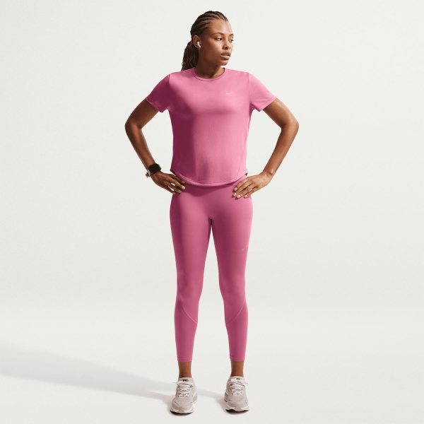 Nike Tempo High Rise 7/8 Tights - Peony/Reflective Silver