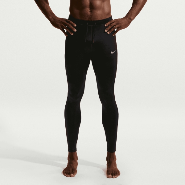 Men's Running Tights and Pants Nike Miler Tights  Black/Reflective Silver IF2066010