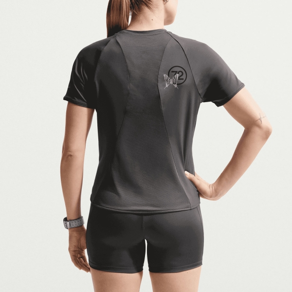 Nike Swift Graphic T-Shirt - Medium Ash/Reflective Silver