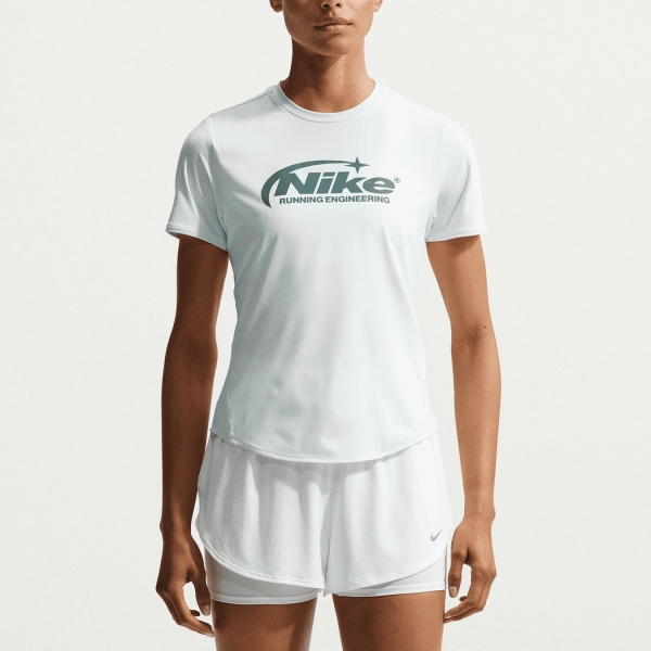 Women's Running T-Shirts Nike Swift Graphic TShirt  Barely Green/Reflective Silver IO4242394