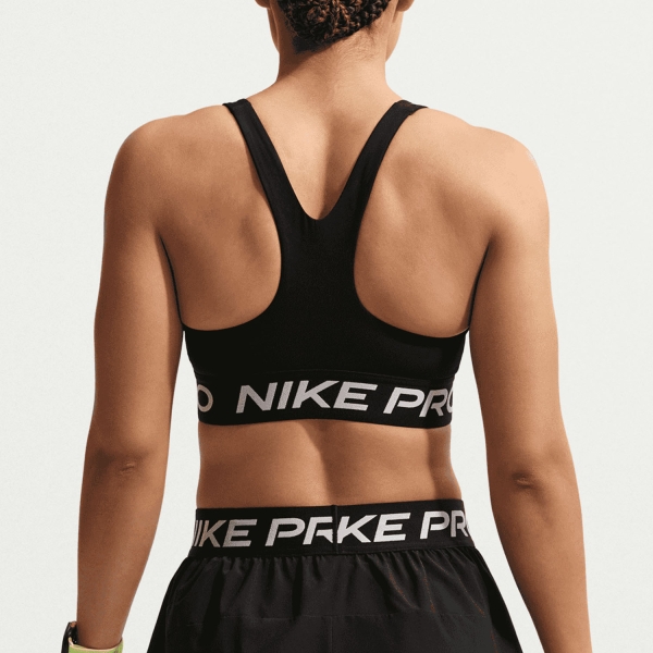 Nike Pro 365 Sports Bra - Black/White