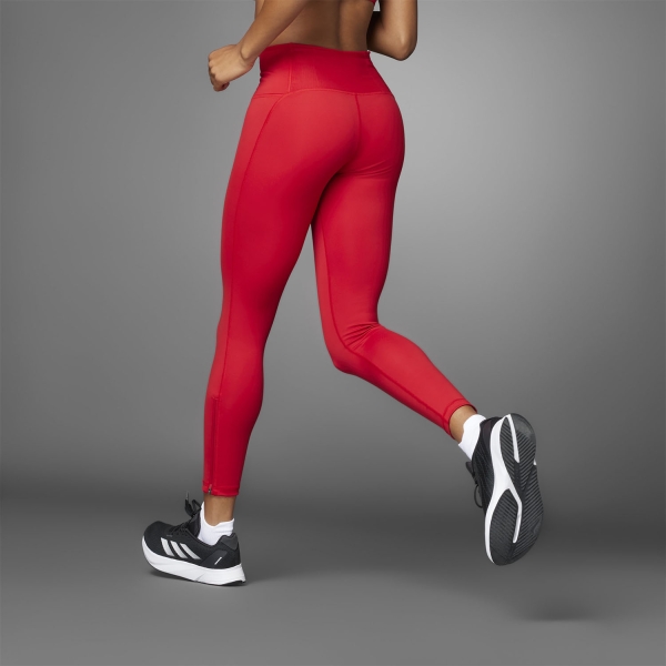 adidas ADIZERO Essential Tights - Team Power Red