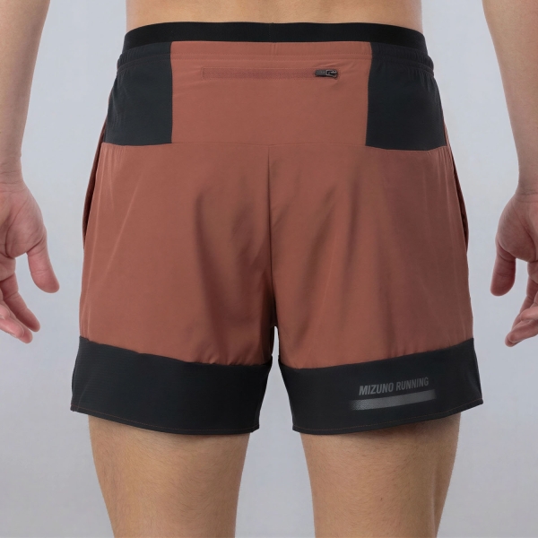 Mizuno Active Alpha 5.5in Shorts - Copper Brown