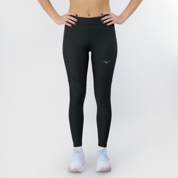 Women's Running Tights Mizuno Alpha 7/8 Tights  Black J2GBD20909