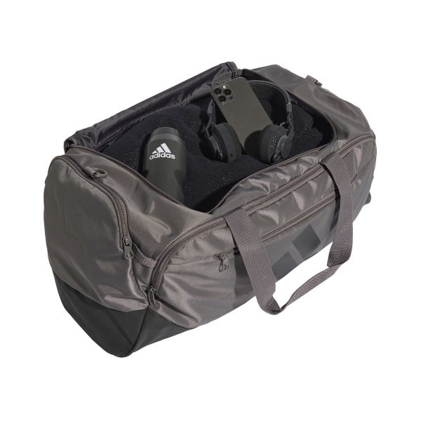adidas Defender Medium Duffle - Charcoal/Black