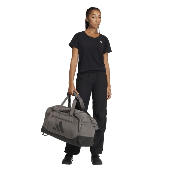 adidas Defender Medium Duffle - Charcoal/Black