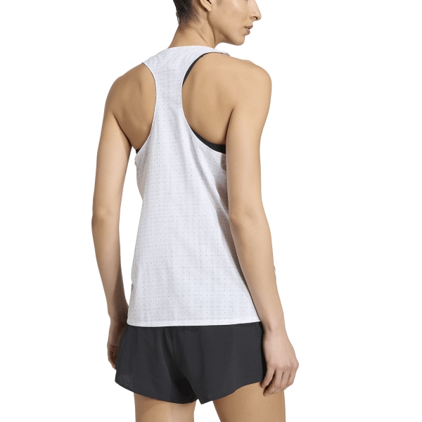 adidas ADIZERO Tank - White/Solar Purple