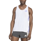 adidas ADIZERO Tank - White/Solar Purple