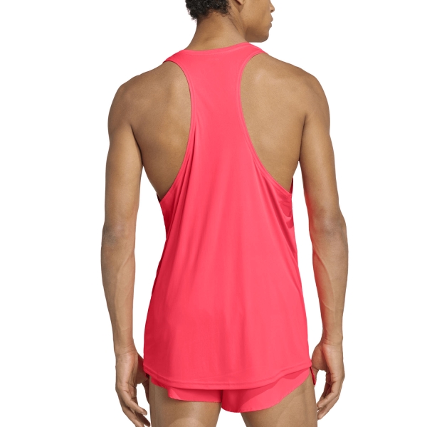 adidas ADIZERO Logo Tank - Solar Turbo