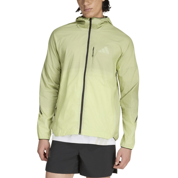 Men's Trail Running Jackets adidas Terrex Xperior CLIMA365 Jacket  Semi Frozen Lemon/Shadow Olive KH4571
