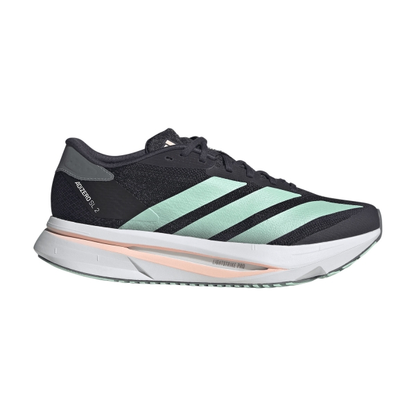 Women's Performance Running Shoes adidas ADIZERO SL 2  Aurora Black/Clear Mint/Haze Coral KH8856