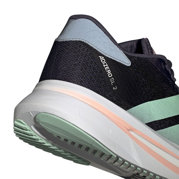 adidas ADIZERO SL 2 - Aurora Black/Clear Mint/Haze Coral