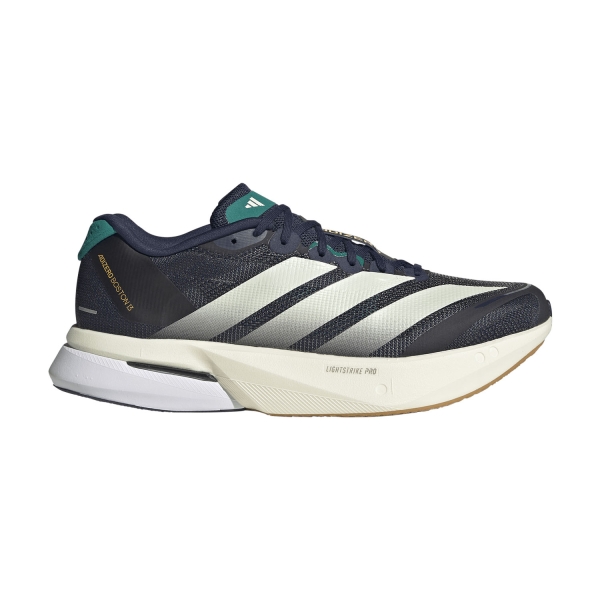 Men's Performance Running Shoes adidas ADIZERO Boston 13  Night Indigo/Wonder White/Equipment Green KH8859