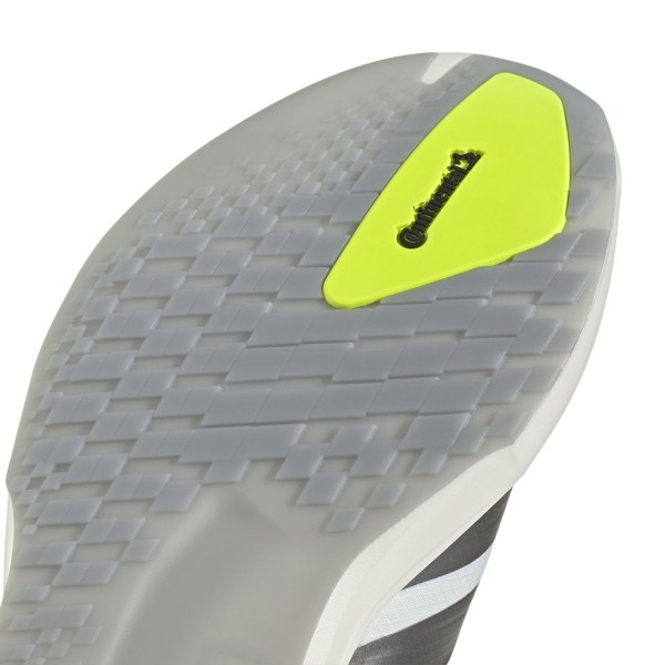 adidas ADIZERO Adios 9 - FTWR White/Iron Metallic/Solar Yellow