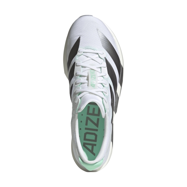 adidas ADIZERO Adios 9 - FTWR White/Iron Metallic/Pulse Mint
