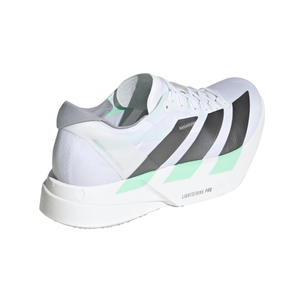 adidas ADIZERO adios Pro 4 - FTWR White/Iron Met/Pulse Mint