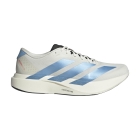 adidas ADIZERO Evo SL WOVEN - Off White/Light Blue/Bright Red