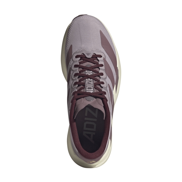 adidas ADIZERO Evo SL WOVEN - Preloved Fig/Shadow Fig/Maroon