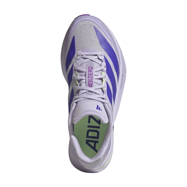 adidas ADIZERO Boston 13 - Purple Tint/Solar Purple/Green Spark
