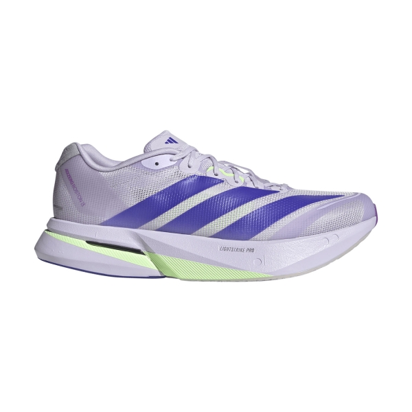 Men's Performance Running Shoes adidas ADIZERO Boston 13  Purple Tint/Solar Purple/Green Spark KI3149