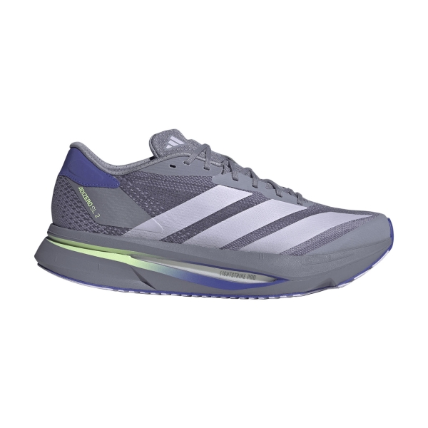 Men's Performance Running Shoes adidas ADIZERO SL 2  Slate/Purple Tint/Solar Purple KI3245