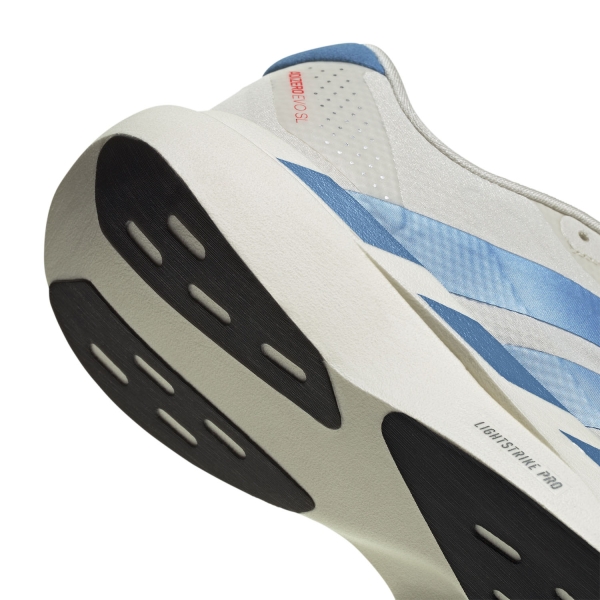 adidas ADIZERO Evo SL WOVEN - Off White/Light Blue