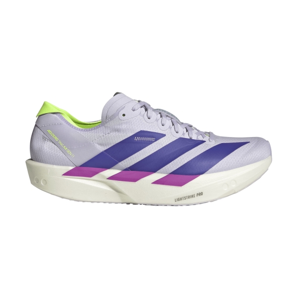 Women's Performance Running Shoes adidas ADIZERO Takumi Sen 11  Purple Tint/Solar Purple/Signal Green KI5714