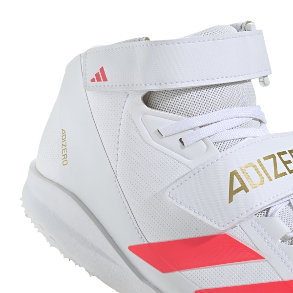 adidas ADIZERO Javelin Mid WC - FTWR White/Solar Turbo/Gold Metallic