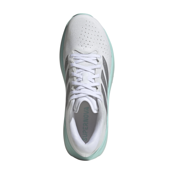 adidas Supernova Rise 3 - FTWR White/Silver Metallic/Semi Flash Aqua